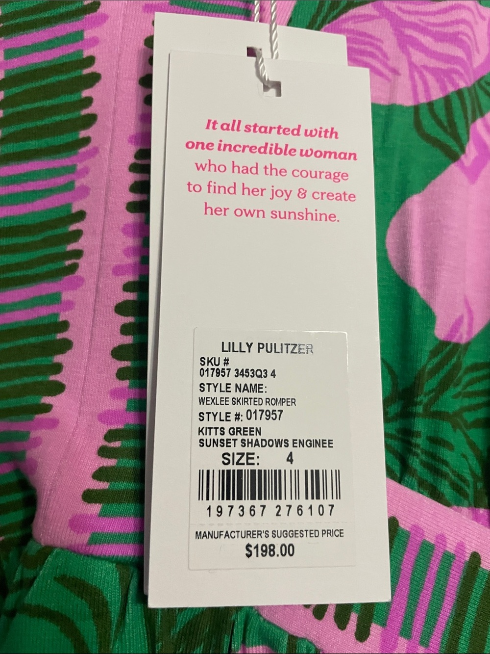 Lilly Pulitzer HTF 🦄 Wexlee skirted Dress with detachable shorts - Picture 2 of 9